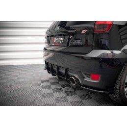 Maxton Street Pro Central Diffuseur Arriere Ford Fiesta ST Mk6 Black, FOFI6STCNC-RS1B Tuning.fr