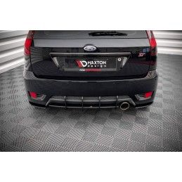 Maxton Street Pro Lame Du Pare Chocs Arriere Ford Fiesta ST Mk6 Black-Red, FOFI6STCNC-RSD1BRB Tuning.fr