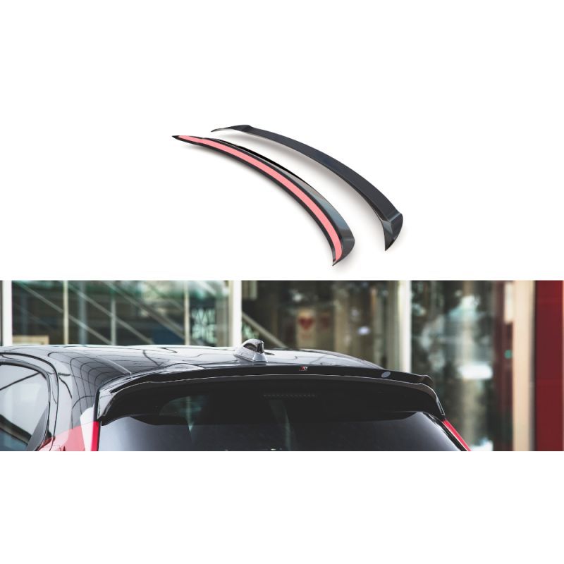 Maxton Spoiler Cap V.1 Toyota Yaris Mk4 Gloss Black, TO-YA-4-CAP1G Tuning.fr