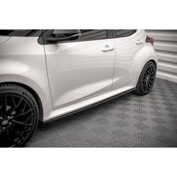 Maxton Rajouts Des Bas De Caisse V.2 Toyota Yaris Mk4 Gloss Black, TO-YA-4-SD2G Tuning.fr