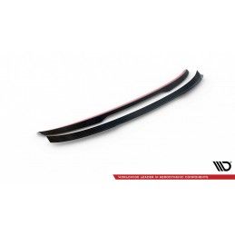 Maxton Spoiler Cap Audi A3 / A3 S-Line Sedan 8Y Gloss Black, AU-A3-8Y-SLINE-S-CAP1G Tuning.fr