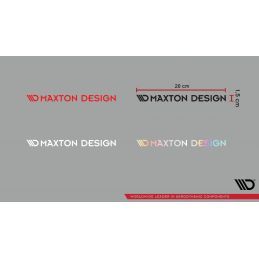 Maxton Maxton Sticker White 04 Logo autocollant en ficelle 20x1,5 cm blanc 04 WHT, NAK-ST-WHT-04 Tuning.fr
