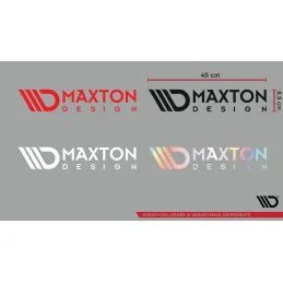 Maxton Maxton Sticker Black 06 Grand autocollant de logo 45x8,5 cm noir 06 BLK, NAK-ST-BLK-06 Tuning.fr