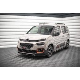 Maxton Lame Du Pare-Chocs Avant Citroen Berlingo Mk3 Gloss Black, CI-BE-3-FD1G Tuning.fr