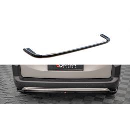 Maxton Central Arriere Splitter Citroen Berlingo Mk3 Gloss Black, CI-BE-3-RD1G Tuning.fr