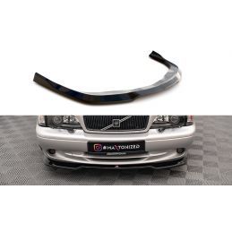 Maxton Lame Du Pare-Chocs Avant V.2 Volvo C70 Mk1 Gloss Black, VO-C70-1-FD2G Tuning.fr