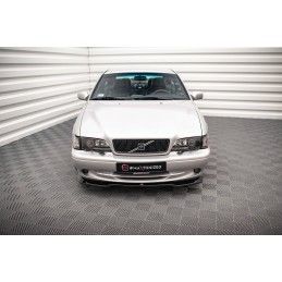 Maxton Lame Du Pare-Chocs Avant V.2 Volvo C70 Mk1 Gloss Black, VO-C70-1-FD2G Tuning.fr