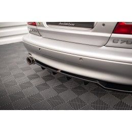 Maxton Central Arriere Splitter (avec une barre verticale) Volvo C70 Mk1 Gloss Black, VO-C70-1-RSD1G+RD1G Tuning.fr