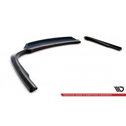 Maxton Central Arriere Splitter (avec une barre verticale) Volvo C70 Mk1 Gloss Black, VO-C70-1-RSD1G+RD1G Tuning.fr