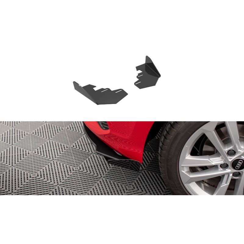 Maxton Rear Side Flaps Audi A3 Sportback 8Y, AUA38YCNC-RSF1G Tuning.fr