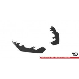 Maxton Front Flaps Mercedes A35 AMG / AMG-Line Aero Pack W177, MEA17735CNC-FSF1G Tuning.fr