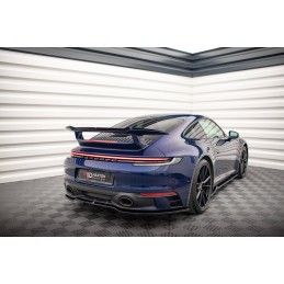 Maxton Spoiler Cap Porsche 911 Carrera Aero 992 Gloss Black, PO-911-992-CA-AERO-CAP1G Tuning.fr