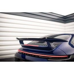 Maxton Spoiler Cap Porsche 911 Carrera Aero 992 Gloss Black, PO-911-992-CA-AERO-CAP1G Tuning.fr