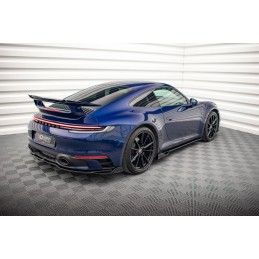 Maxton Rajouts Des Bas De Caisse V.2 Porsche 911 Carrera Aero 992 Gloss Black, PO-911-992-CA-AERO-SD2G Tuning.fr