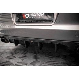 Maxton Diffuseur Arrière Complet Porsche Panamera / Panamera Diesel 970 Gloss Black, PO-PA-970-RS1G Tuning.fr