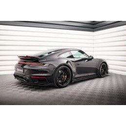 Maxton Rajouts Des Bas De Caisse Porsche 911 Turbo S 992 Gloss Black, PO-911-992-TURBO-S-SD1G Tuning.fr