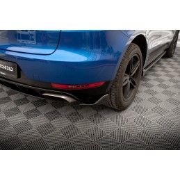 Maxton Lames De Pare-Chocs Arrière Latérales Porsche Macan Mk1 Gloss Black, PO-MA-1-RSD1G Tuning.fr