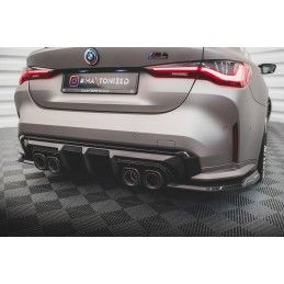 Maxton Fibre de Carbone Lames De Pare-Chocs Arrière Latérales BMW M4 G82, CF-BM-4-G82-M-RSD1-245-P Tuning.fr