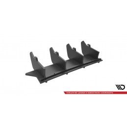 Maxton Street Pro Central Diffuseur Arriere Seat Ateca Mk1 Black, SEAT1CNC-RS1B Tuning.fr