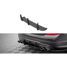 Maxton Street Pro Central Diffuseur Arriere Mercedes-Benz C Coupe AMG-Line C204 Black, MEC204FAMGLINECCNC-RS1B Tuning.fr