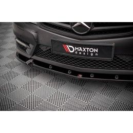 Maxton Lame Du Pare-Chocs Avant V.1 Mercedes-Benz C Coupe AMG-Line C204 Gloss Black, ME-C-204F-AMGLINE-C-FD1G Tuning.fr