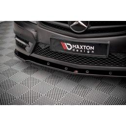 Maxton Lame Du Pare-Chocs Avant V.2 Mercedes-Benz C Coupe AMG-Line C204 Gloss Black, ME-C-204F-AMGLINE-C-FD2G Tuning.fr