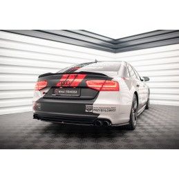 Maxton Spoiler Cap Audi S8 D4 Gloss Black, AU-A8-D4-SLINE-CAP1G Tuning.fr