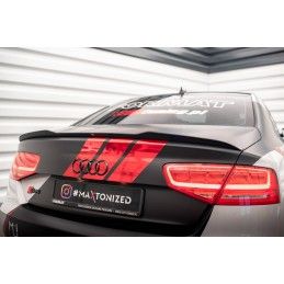 Maxton Spoiler Cap Audi S8 D4 Gloss Black, AU-A8-D4-SLINE-CAP1G Tuning.fr