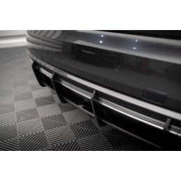 Maxton Street Pro Central Diffuseur Arriere Audi S8 D5 Black, AUS8D5CNC-RS1B Tuning.fr