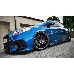 Maxton Rajouts Des Bas De Caisse Pour Ford Focus ST / ST-Line Mk3 / Mk3 FL Hatchback / Estate Gloss Black, FO-FO-3/3F-ST-SD1G Tu