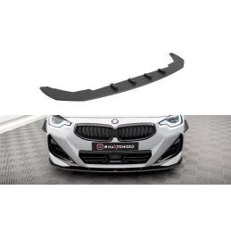 Maxton Street Pro Lame Du Pare-Chocs Avant BMW 2 Coupe M-Pack / M240i G42 Black, BM242MPACKCNC-FD1B Tuning.fr