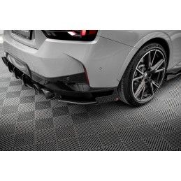 Maxton Street Pro Lame Du Pare Chocs Arriere + Flaps BMW 2 Coupe M240i G42 Black + Gloss Flaps, BM242MCNC-RSD1B+RSF1G Tuning.fr