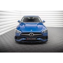 Maxton Lame Du Pare-Chocs Avant V.1 Mercedes-Benz C AMG-Line W206 Gloss Black, ME-C-206-AMGLINE-K-FD1G Tuning.fr
