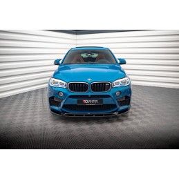 Maxton Lame Du Pare-Chocs Avant V.3 BMW X5 M F85 / X6 M F86 Gloss Black, BM-X5M-15-FD3G+FD3RG Tuning.fr