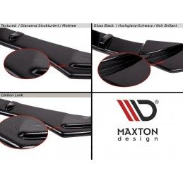 Maxton Lames De Pare-Chocs Arrière Latérales V.5 BMW 1 F40 M-Pack/ M135i Gloss Black, BM-1-40-M-RSD9G Tuning.fr