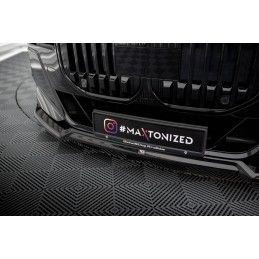Maxton Lame Du Pare-Chocs Avant V.3 BMW 7 M-Pack / M760e G70 Gloss Black, BM-7-G70-MPACK-FD3G Tuning.fr