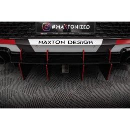 Maxton Street Pro Central Diffuseur Arriere Audi R8 Mk2 Facelift, AUR82FCNC-RS1B Tuning.fr