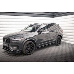 Maxton Rajouts Des Bas De Caisse Volvo XC90 R-Design Mk2 Facelift Gloss Black, VO-XC90-2F-RDESIGN-SD1G Tuning.fr