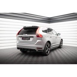 Maxton Spoiler Cap Volvo XC60 R-Design Mk1 Facelift Gloss Black, VO-XC60-1F-RDESIGN-CAP1G Tuning.fr