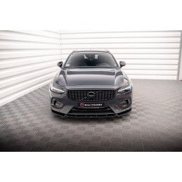 Maxton Lame Du Pare-Chocs Avant Volvo V90 R-Design Mk2 Gloss Black, VO-V90-2-RDESIGN-FD1G Tuning.fr