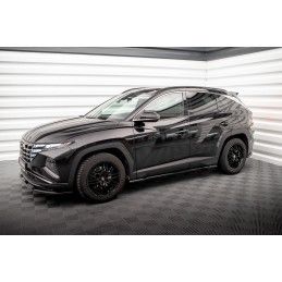 Maxton Rajouts Des Bas De Caisse Hyundai Tucson Mk4 Gloss Black, HY-TU-4-SD1G Tuning.fr