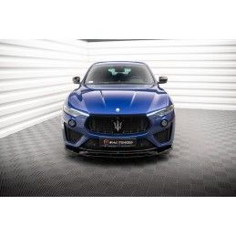 Maxton Lame Du Pare-Chocs Avant Maserati Levante GTS Mk1 Carbon Look, MS-LE-1-GTS-FD1C+FD1RC Tuning.fr