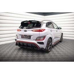 Maxton Street Pro Central Diffuseur Arriere Hyundai Kona N Mk1 Black, HYKO1NCNC-RS1B Tuning.fr