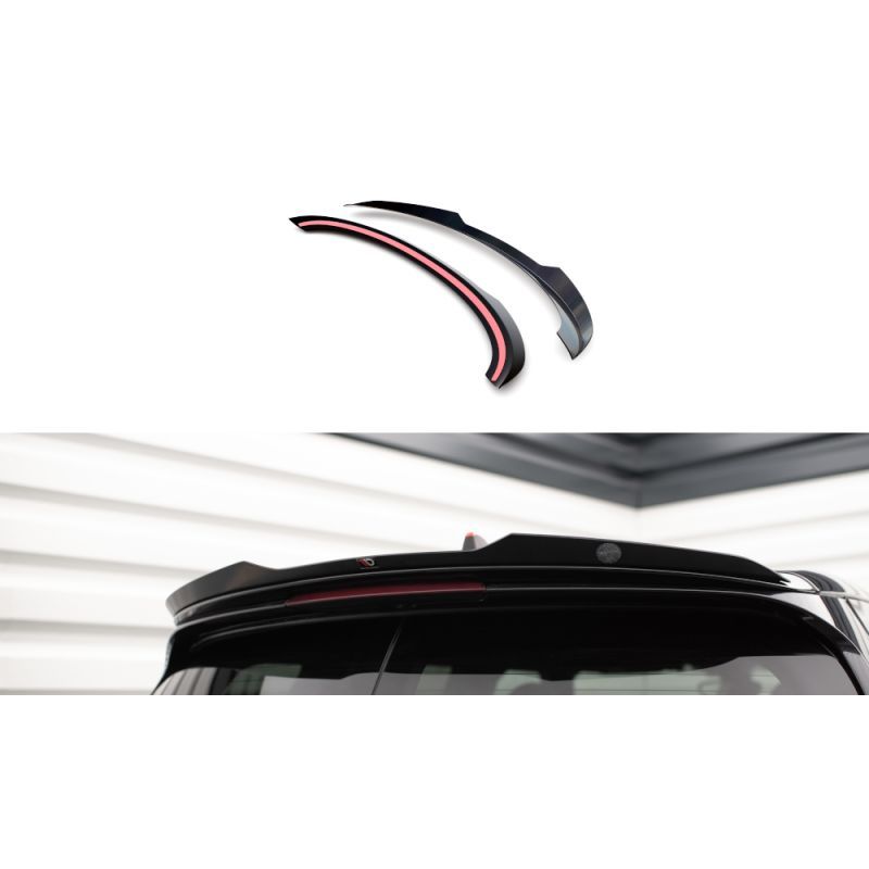 Maxton Spoiler Cap Mini Cooper Clubman John Cooper Works F54 Facelift Gloss Black, MC-CM-2F-JCW-CAP1G Tuning.fr