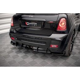 Maxton Street Pro Central Diffuseur Arriere Mini Cooper John Cooper Works R56 Black, MCS256JCWCNC-RS1B Tuning.fr