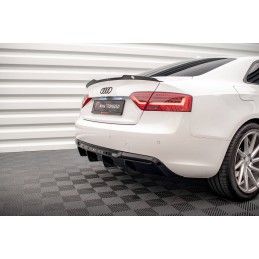 Maxton Diffuseur Arrière Complet Audi A5 Coupe 8T Facelift Gloss Black, AU-A5-1F-RS1G Tuning.fr