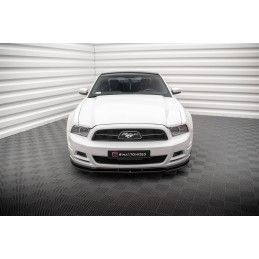 Maxton Lame Du Pare-Chocs Avant Ford Mustang Mk5 Facelift Gloss Black, FO-MU-5-FD1G Tuning.fr