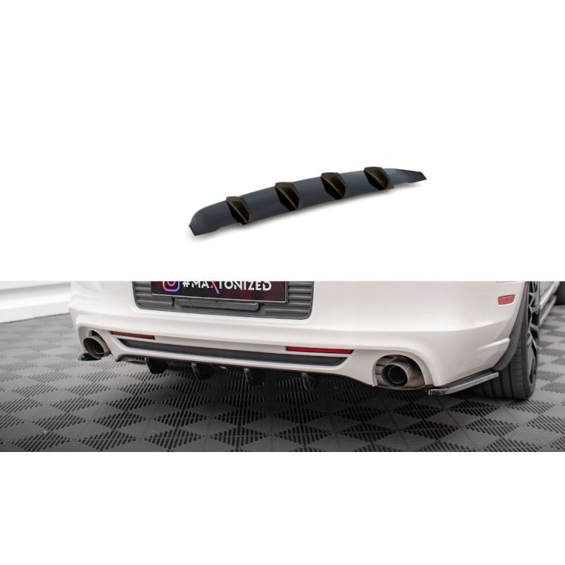 Maxton Diffuseur Arrière Complet Ford Mustang Mk5 Facelift Gloss Black, FO-MU-5-RS1G Tuning.fr