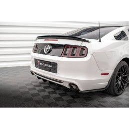 Maxton Diffuseur Arrière Complet Ford Mustang Mk5 Facelift Gloss Black, FO-MU-5-RS1G Tuning.fr