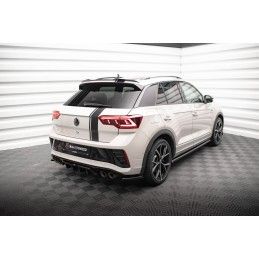 Maxton Spoiler Cap Volkswagen T-Roc R Mk1 Facelift Gloss Black, VW-T-ROC-1-R-CAP1G Tuning.fr